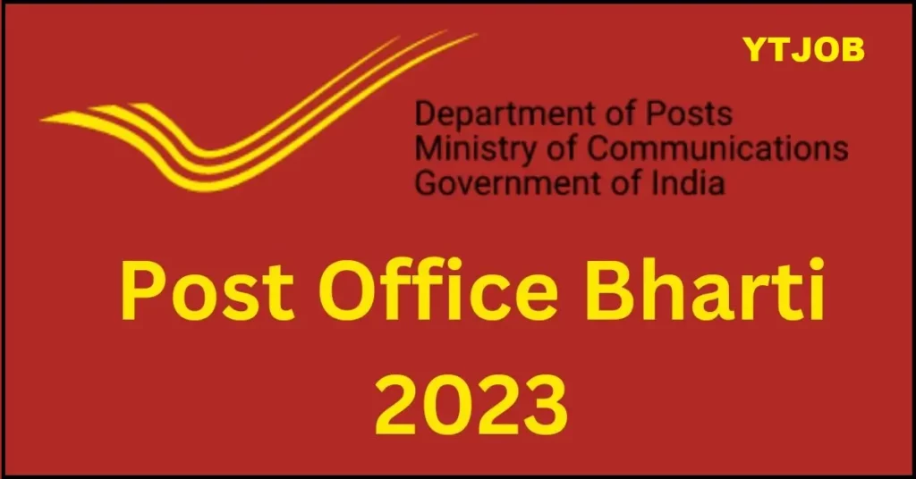 post office bharti 2023 apply online www indiapost gov in 1